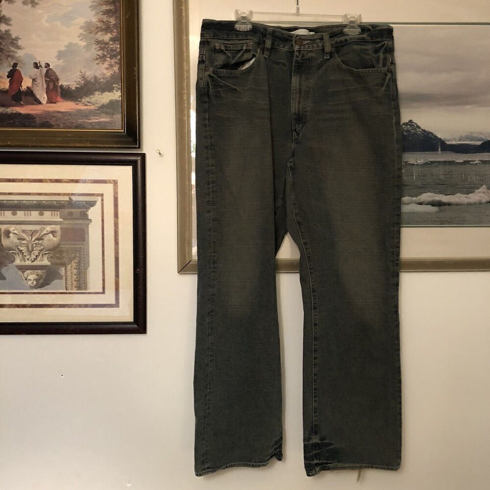 Express Rodeo Punk Blue Wash Men’s Jeans Sz 36x32 A745